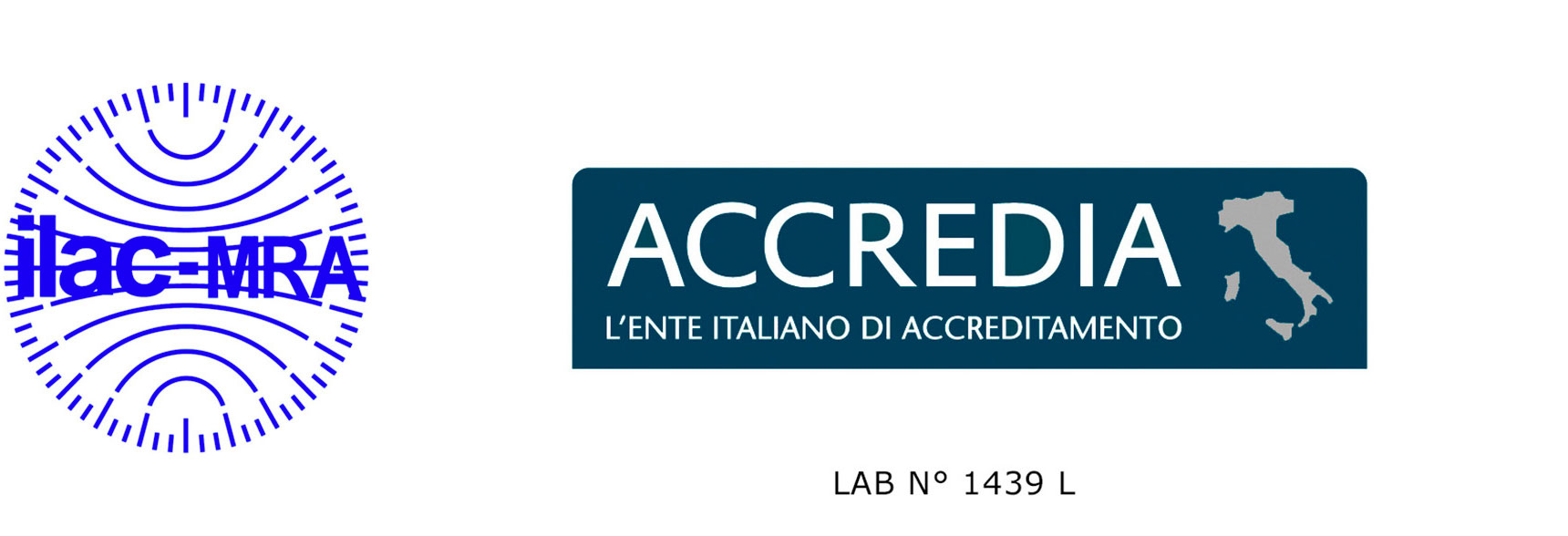 Laboratorio prove accreditato ACCREDIA n° 1439 L, in conformità a UNI CEI EN ISO/IEC 17025:2018