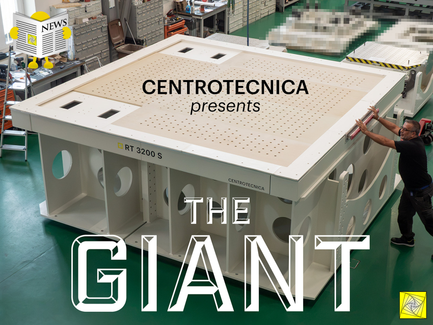 RT 3200 S - la slip table più grande mai prodotta da CENTROTECNICA